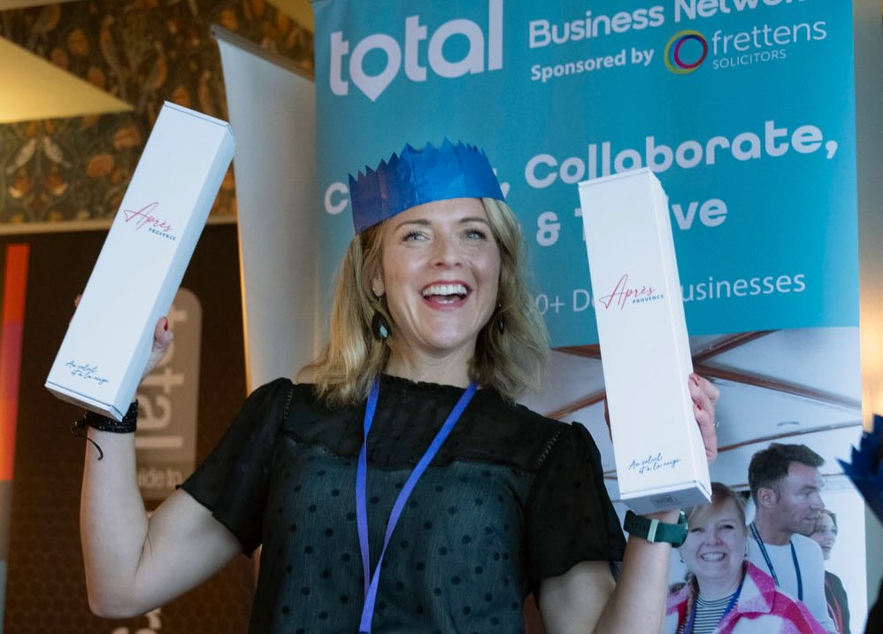 Featured image for “Total Business Network Launches Referrer of the Month with Après Provence & MeadowSweet Posies”